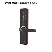 KASIDA bluetooth smart door lock main door with tuya app fingerprint ic card password key electronic door lock Wifi smart lock main door smart door knob digital door lock for home office hotel bedroom