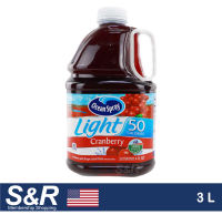 Ocean Spray Light Cranberry Juice 3L
