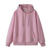 SIMWOOD Zipper Hoodie Oversize Sweatshirt Unisex Plain Casual Basic Fashion Pullover Menswear Long sleeve Loose