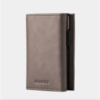 NOMADICO Versa  Trifold Wallet – Minimalist RFID Blocking Popup Mechanism Multiple Cards Magnetic Closure Wallet