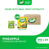 Tang Pineapple 19G - Powdered Juice made with Real Fruit Extracts (Set of 24)