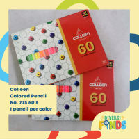 Colleen Colored pencil 12 24 60 Colors  1 color per pencil in 1 box No. 775