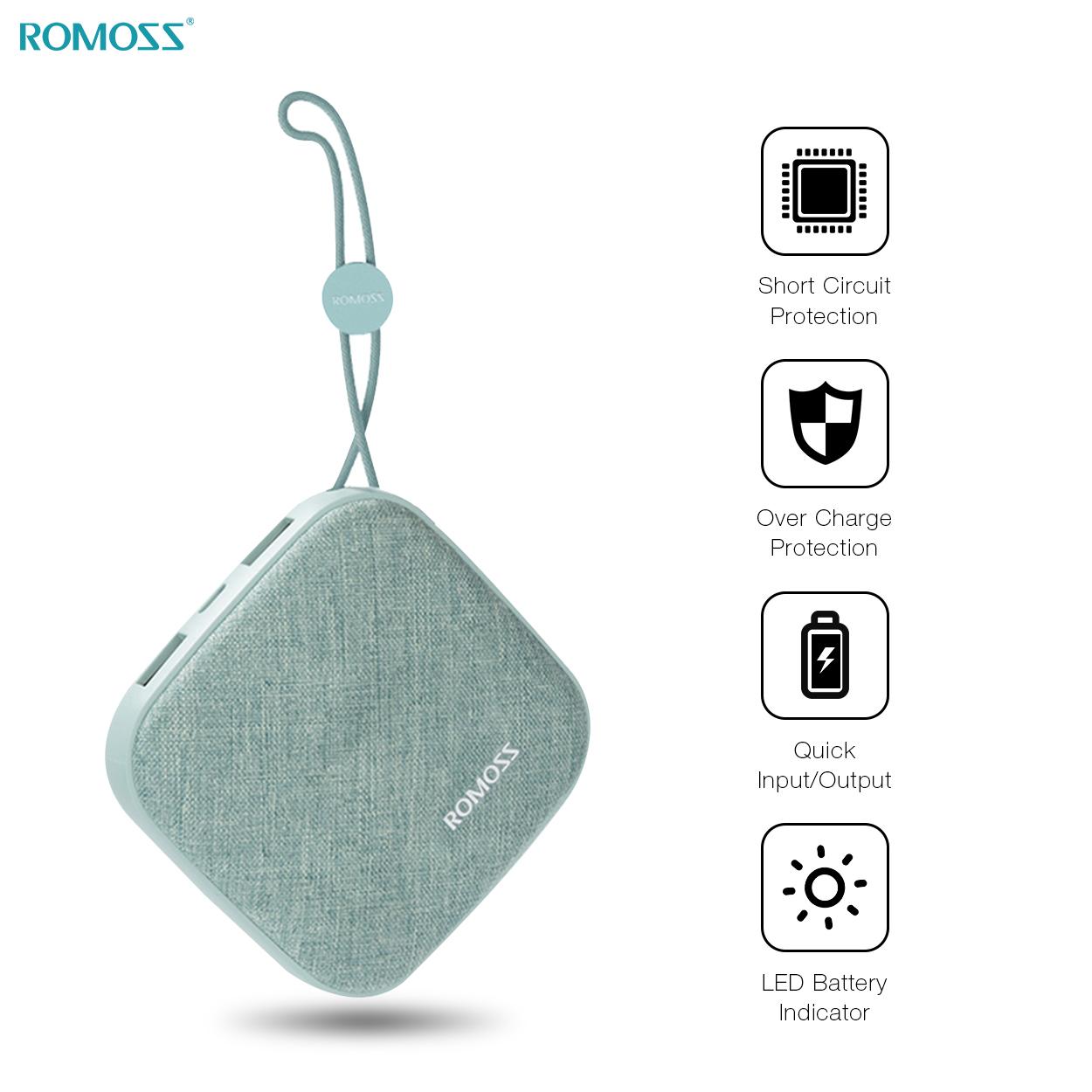 Romoss LC10 10000 mAh CandyBox Powerbank (Green)