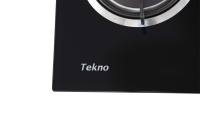 Tekno 70cm Cooktop TCB302G (With Safety Device Sensor) 3 Gas Burner Tempered Glass Worktop