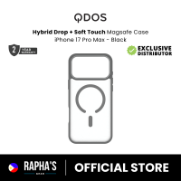 QDOS Hybrid Drop + Soft Touch MagSafe Case for iPhone 17 Pro Max