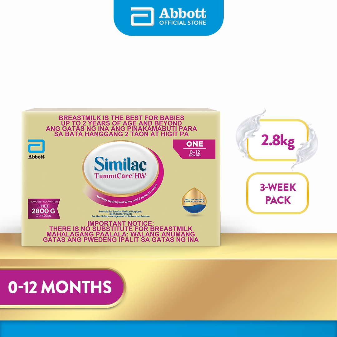 Similac TummiCare HW One 2.8kg for Children 1-3 Years Old Milk Supplement Powder