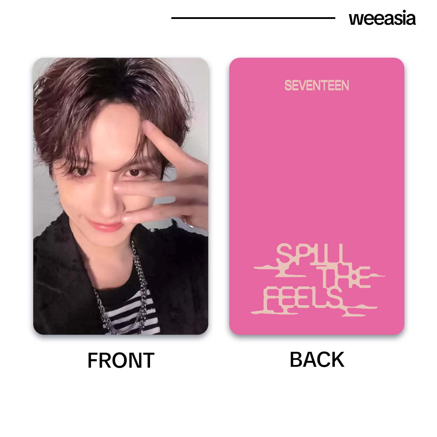 SEVENTEEN SPILL THE FEELS YES24 POB LOMO CARDS PHOTOCARDS with FREEBIES | WEEASIA ver.1