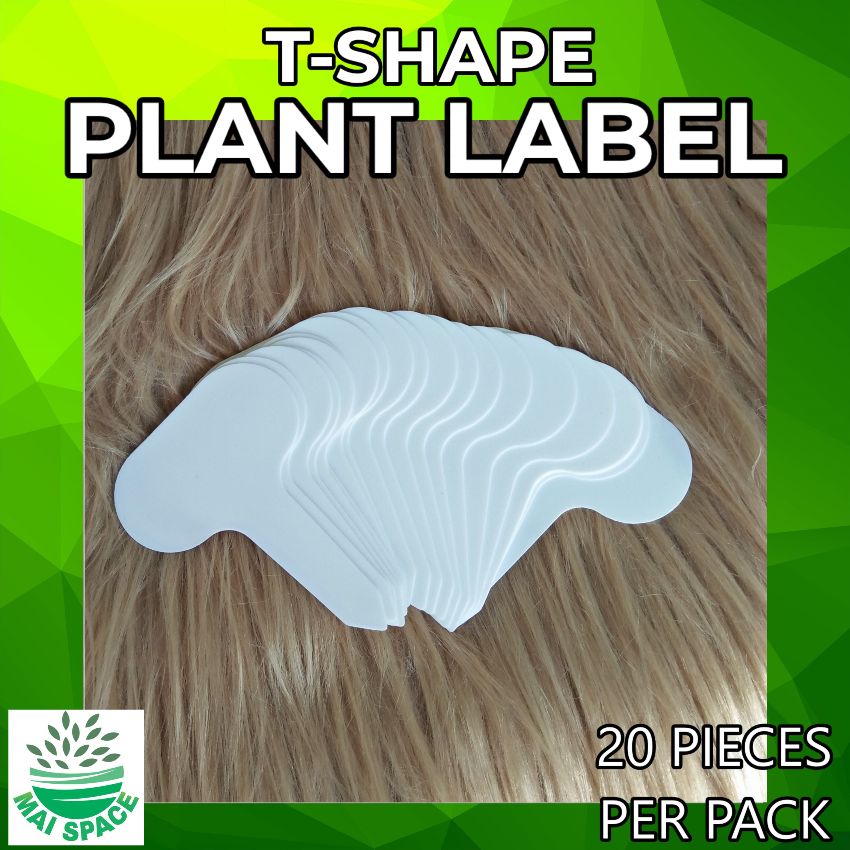 20 PIECES T SHAPE WATERPROOF PLASTIC PLANT LABEL