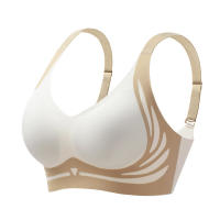 VEIMIA Lifting Anti-Sagging Wireless Push-up Bra No Steel Ring Underwear plus size M-2XL