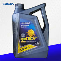 AISIN Fully Synthetic SAE 5W-40 Motor Oil 4L ( 4 Liters ) API SN PLUS