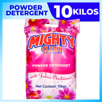 10 KILOS Mighty Clean Detergent Powder Floral Blossom 10 KILOGRAM SACK - JUMBO SACK PINK 10kgs