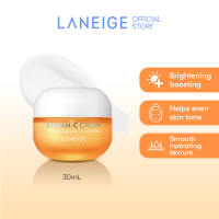 LANEIGE Radian-C Cream 30mL – Brightening face cream with Vitamin C derivative (EAE) & Melasolv to visibly reduce dark spots even skin tone and boost radiance while strengthening skin barrier and improving texture for smoother clearer and glowing skin