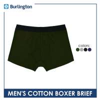 Burlington Mens Cotton Boxer Brief 1 piece GTMBBFS1