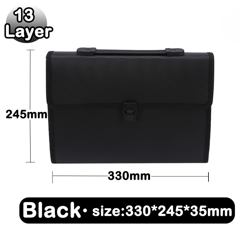 A4 File Folder Paper Organizer Envelope Document Bag Folder Organizers Large Capacity