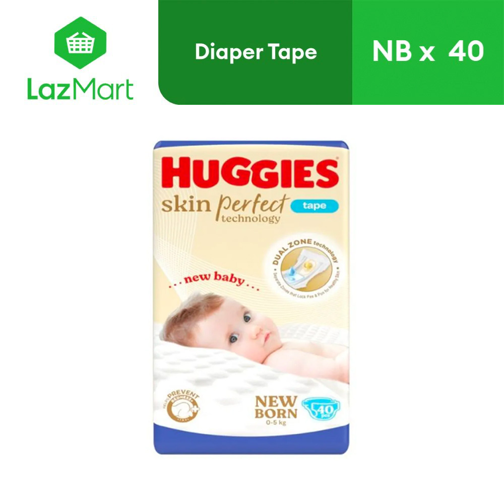 Huggies Skin Perfect Diaper - Newborn 40 pcs
