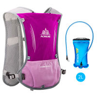 AONIJIE E913S 5L Trail Running Backpack Hydration Vest Pack Ultralight Outdoor Sports Bag For Trail Racing Marathon Camping Hiking