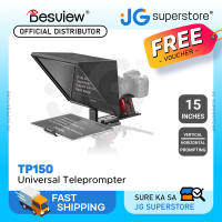 Desview / Bestview TP150 15″ Universal Teleprompter with Horizontal / Vertical Shooting Bluetooth Remote and Mobile App Support for DSLR Camera Smartphone and Smart Tablet | JG Superstore
