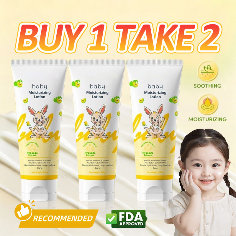 【BUY 1 TAKE 1】TENDEROO BABY MOISTURIZING LOTION AVOCADO PLANT EXTRACT GENTLE SAFE SOOTHING 200ML