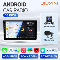 JIUYIN 9inch 10.1inch Octa-Core Universal Android 14 Car Stereo Head Unit for NISSAN TOYOTA KIA VW Hyundai Suzuki Honda Radio Bluetooth WIFI Carplay Andriod Auto Multimedia Player 1080P HD Touch Screen GPS Navigation 2din In-Dash DVD Video Receivers