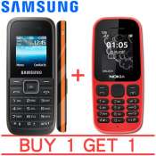 Samsung B105 Original Classic Keypad Mobile Phone Dual Sim Camera Cellphone Buy 1 Get 1 With 105 Brand Mobile Phone