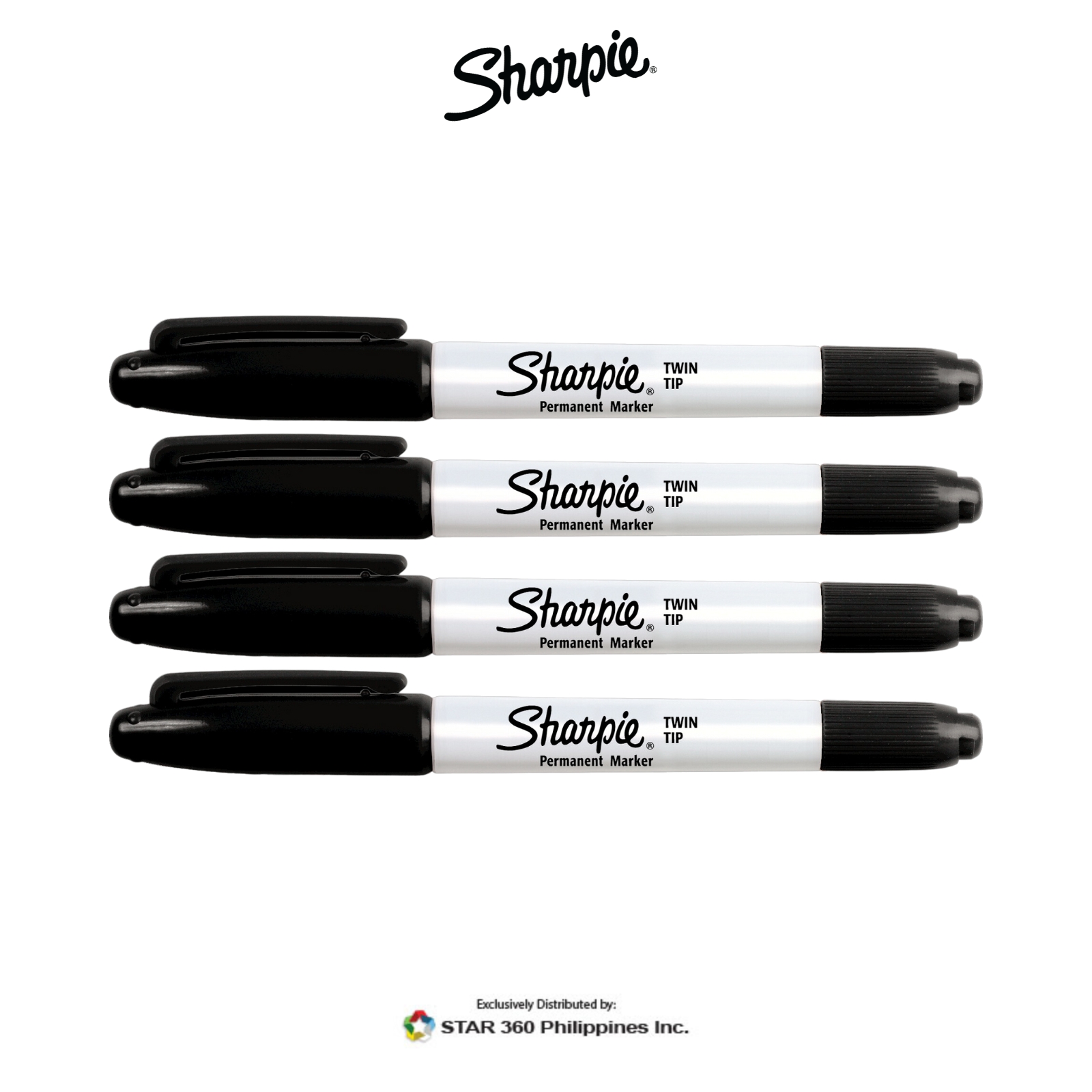 Sharpie Twin Tip Marker 4ct