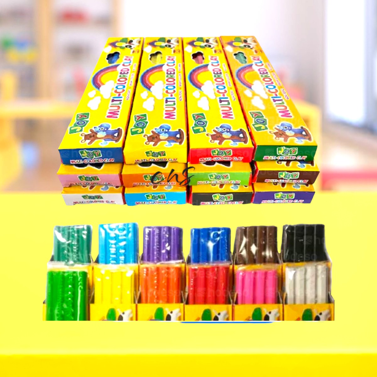 Joy Multi-Colored Clay Modeling Clay