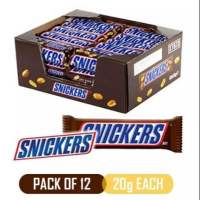 Snickers Chocolate 20g Each 12pcs
