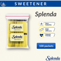 Splenda Zero Calorie Sweetener 100 Packets