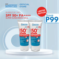 Dr. Sensitive Super Sunscreen SPF 50+ PA++++ for Face and Body 50ml