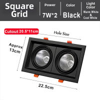 Powerlong PH LED Downlight Daring Lamp COB Downlight Recessed Indoor Ceiling Light COB Angle AdjustableS SpotLights