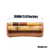[🇵🇭 24h Delivery] Dollyy 78mm/110mm RAW Bamboo Rolling Maker Tobacco Smoke Manual Rolling Machine Portable Cigarette Paper Roll Automatic Adjustable Home Tool