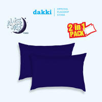 Dakki Nytee Nyt 2 in 1Navy Blue 18″x28″ Regular Pillow