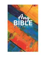 Bible House Ang Bible Pinoy Version Protestant Edition Old and New Testament