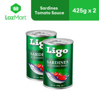 Ligo Sardines in Tomato Sauce 425g - Pack of 2