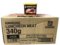 LOTTE LUNCHEON MEAT 340G 1BOX 24PCS / HANSUNG LUNCHEON MEAT 340G 1BOX 24PCS