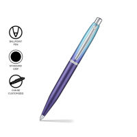 Sheaffer VFM Expressions Blue-Purple Pearlised Gradient with Chrome Trim Ballpoint Pen SE2943051