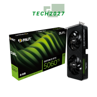 PALIT GeForce RTX 5060 Ti Dual 8GB Graphics Cards - NE7506T019P1-GB2062D