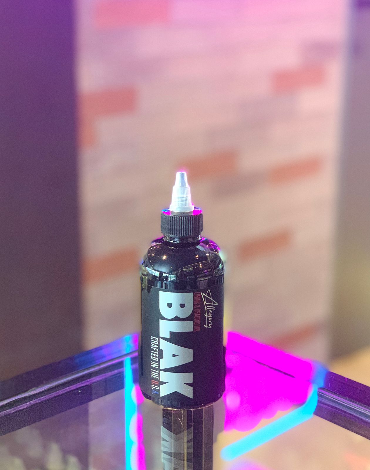 Original Allegory Premium Tattoo Ink Ultra Blak Blak White 8oz 4oz 1oz 1/2oz | SGOONS TATTOO SUPPLY