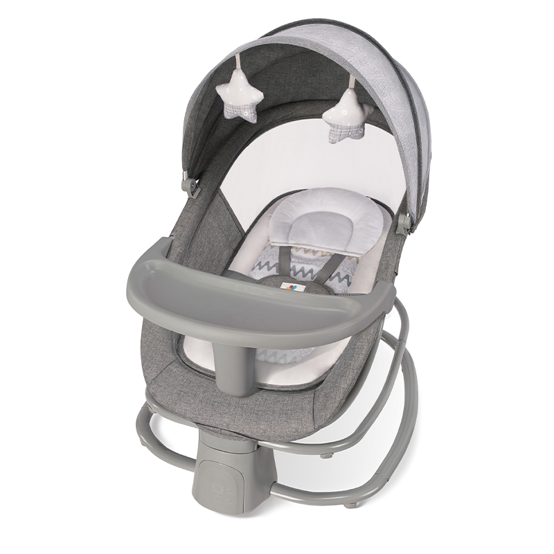 Babygro x Mastela Newborn to Toddler Reclinable Automatic Snoozer Rocker
