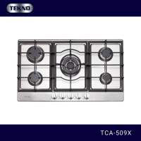 Tekno 90cm Cooktop TCA509X (With Safety Device Sensor) 5 Gas Burner Stainless Worktop