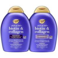 OGX Thick & Full + Biotin & Collagen Shampoo and Conditioner 385mL each