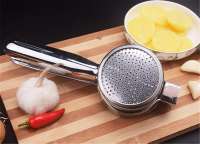 Stainless Steel Squeezer Multi-purpose Pro Juicer Masher Potato Garlic Effortless Manual Hand Press Lemon