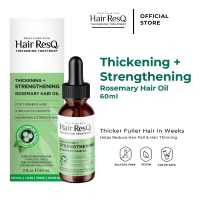Petal Fresh Hair ResQ Strengthening Rosemary Hair Oil 60ml – Biotin for Hair Fall Reduction & Scalp Nourishment