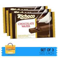 RICHOCO CHOCOLATE WAFER 50G / SET OF 3