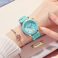 Geneva Fashion Rubber Watch Candy Color Unisex Watches