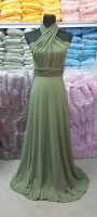SAGE GREEN Shades All sizes Available Infinity Dress Bridesmaid D12Trading