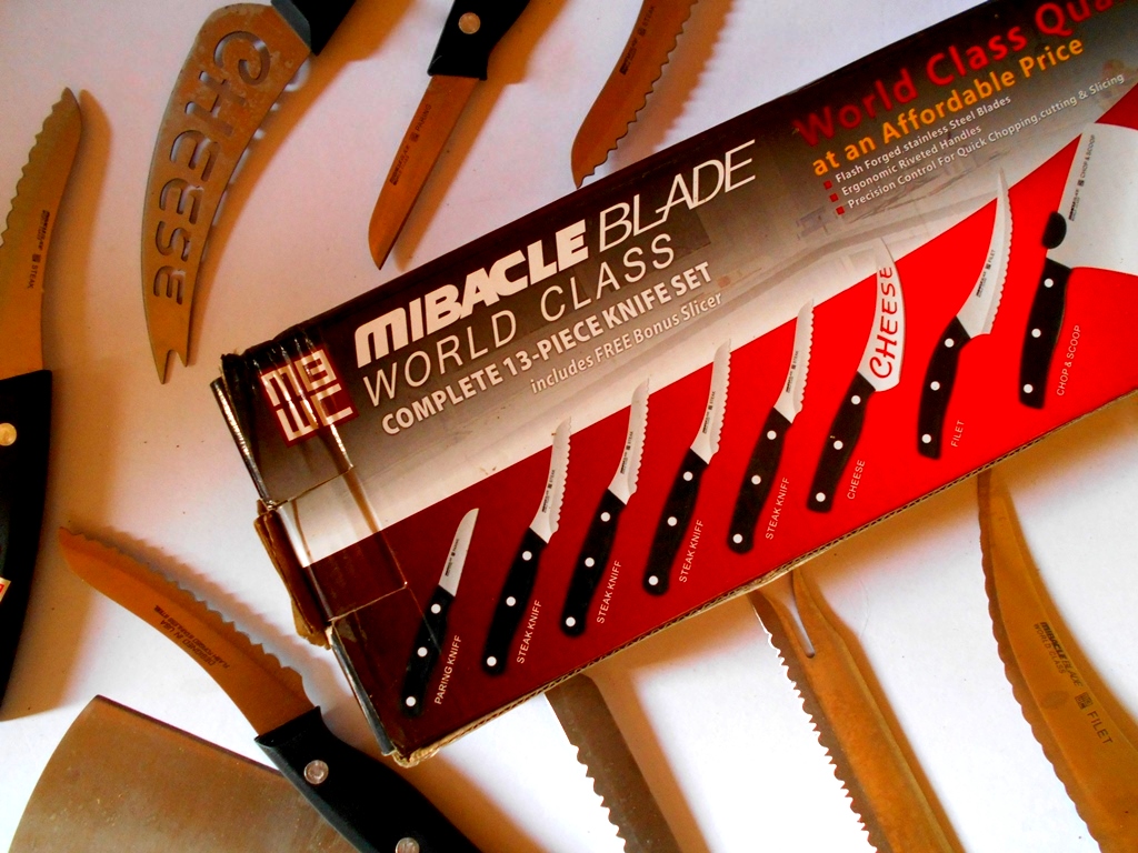 SBASIA Miracle Blade World Class Complete 13Pieces Knife kinfe block