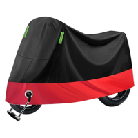 LAIMA Thickened Motorcycle Cover Dust UV Outdoor Protection Motor Cover Cover All Season Universal Waterproof