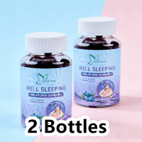 NATURE GLOW Melatonin Gummies Improve Sleep Quality Relieve Stress Sleep Gummy Supplement