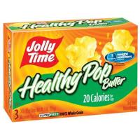 Jolly Time Healthy Pop Butter Microwave Popcorn 255g USA
